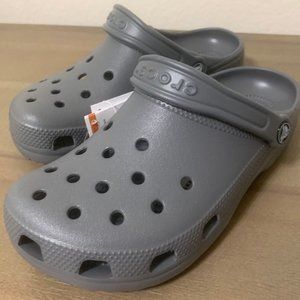 Crocs classis clog.  Unisex,  Slate grey, Size 4 M/6 W, Brand New with tags